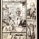 X-Men #1 pg. 20 Cyclops Jim Lee 11x17 FRAMED Original Art Poster Marvel Comics