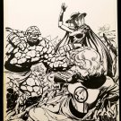 Fantastic Four #266 by John Byrne 11x17 FRAMED Original Art Poster Marvel Comics