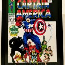 Captain America #100 by Jack Kirby 11x14 FRAMED Marvel Comics Art Print Poster