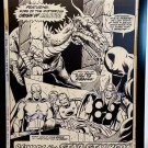 Avengers #124 pg. 1 by John Buscema 11x17 FRAMED Original Art Print Marvel Comic