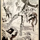 Captain America #266 pg. 3 Mike Zeck 11x17 FRAMED Original Art Poster Marvel Com