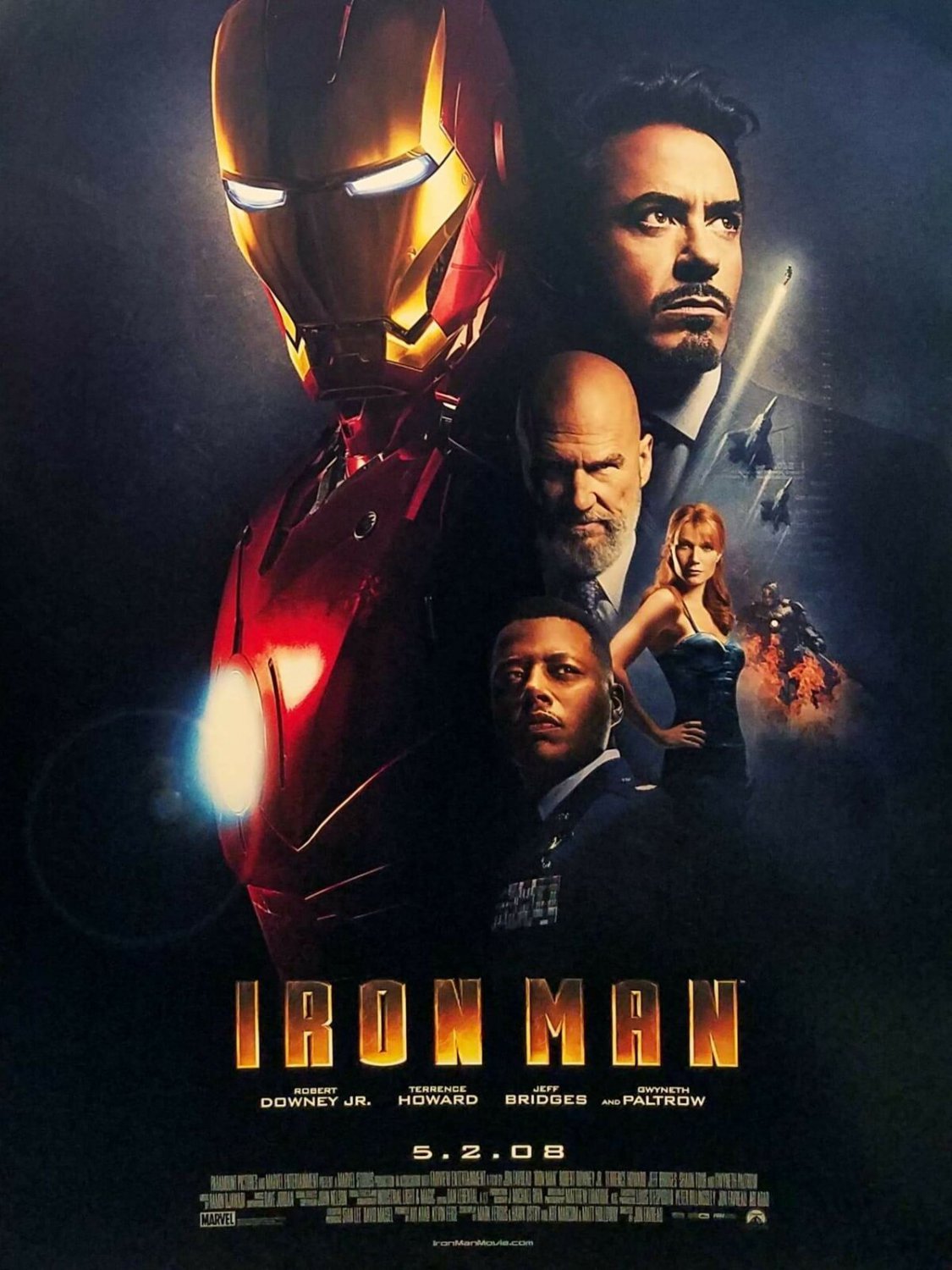 Iron Man Robert Downey Jr. 12x16 FRAMED Movie Poster Print, New MCU Marvel cards