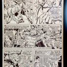 Avengers #51 pg. 3 by John Buscema 11x17 FRAMED Original Art Print Marvel Comics
