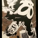 Punisher 1986 Mike Zeck 11x17 FRAMED Original Art Poster Marvel Comics