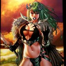 Goblin Queen by Eric Basaldua 12x16 FRAMED Art Print Zenescope Grimm Fairy Tales