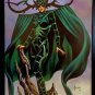 Hela Marvel Masterpieces by Joe Jusko 9x12 FRAMED Marvel Comics Art Print Poster