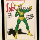 Loki by Jack Kirby 9x12 FRAMED Marvel Comics Vintage Art Print Poster Disney+