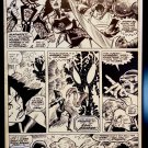 X-Men #107 pg. 14 by Dave Cockrum 11x17 FRAMED Original Art Poster Marvel Comics