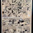 Avengers #58 pg. 17 by John Buscema 11x17 FRAMED Original Art Print Marvel Comic