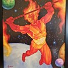 Firelord Marvel Masterpieces by Joe Jusko 9x12 FRAMED Comics Art Print Poster