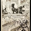 Web Spider-Man #31: Kraven's Last Hunt Mike Zeck 11x17 FRAMED Original Art Poste