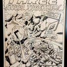 Fantastic Four #119 pg. 1 by John Buscema 11x17 FRAMED Original Art Print Marvel