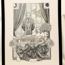 Harley Quinn & Joker B&W by Frank Cho FRAMED 12x16 Art Print DC Comics Poster