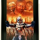 Star Wars The Clone Wars Season 1 9x12 FRAMED Art Print Movie Poster