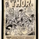 Mighty Thor #194 by John Buscema 11x17 FRAMED Original Art Poster Marvel Comics