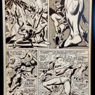 Avengers #59 pg. 12 by John Buscema 11x17 FRAMED Original Art Print Marvel Comic