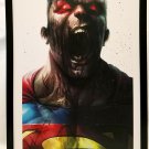 Superman Zombie DCeased by Francesco Mattina FRAMED 12x16 Art Print Poster DC Co