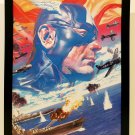 Captain America WWII by Alex Ross 9x12 FRAMED Marvel Comics Art Print Poster