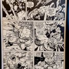 Mighty Thor #197 pg. 19 by John Buscema 11x17 FRAMED Original Art Print Marvel C