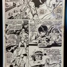 Avengers #58 pg. 12 by John Buscema 11x17 FRAMED Original Art Print Marvel Comic