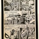 Amazing Spider-Man #109 pg. 21 John Romita 11x17 FRAMED Original Art Print Marve