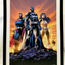 Batman Wonder Woman Superman by Jim Lee FRAMED 12x16 Art Print DC Comics Poster