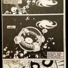 Secret Wars #1 pg. 1 by Mike Zeck 11x17 FRAMED Original Art Poster Marvel Comics