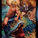Ka-Zar Marvel Masterpieces by Joe Jusko 9x12 FRAMED Marvel Comics Art Print