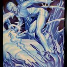 Ice Man Marvel Masterpieces by Joe Jusko 9x12 FRAMED Marvel Comics Art Print