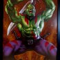 Drax Marvel Masterpieces by Joe Jusko 9x12 FRAMED Marvel Comics Art Print Poster