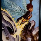 Wasp Marvel Masterpieces by Joe Jusko 9x12 FRAMED Comics Art Print Poster