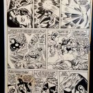 Avengers #97 pg. 19 by John Buscema 11x17 FRAMED Original Art Print Marvel Comic