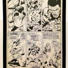 Silver Surfer #5 pg. 37 by John & Sal Buscema 11x17 FRAMED Original Art Print Ma