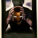 Tony Stark Iron Man by Greg Horn 9x12 FRAMED Art Print Marvel Comics Poster