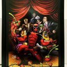 Deadpool the Musical by Ryan Stegman 11x14 FRAMED Marvel Comics Art Print Poster