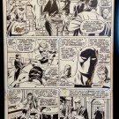Avengers #77 pg. 5 by John Buscema 11x17 FRAMED Original Art Print Marvel Comics