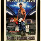 Russell Wilson Seattle Seahawks Costacos Brothers 8.5x11 FRAMED Print Vintage Po
