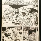 Punisher #1 pg. 6 by Mike Zeck 11x17 FRAMED Original Art Marvel Comics Poster