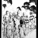 Captain America Reborn #3 John Cassaday 11x17 FRAMED Original Art Poster Marvel