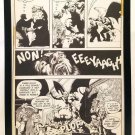 PLOP #5 pg. 6 by Bernie Wrightson 11x17 FRAMED Original Art Poster DC Comics