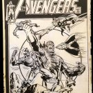 Avengers #103 by Rich Buckler 11x17 FRAMED Original Art Poster Marvel Comics