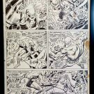 Avengers #51 pg. 17 by John Buscema 11x17 FRAMED Original Art Print Marvel Comic