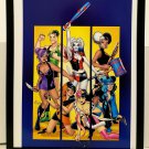 Harley Quinn Gang by Amanda Conner 11x14 FRAMED DC Comics LGBTQ Art Print Poster