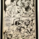 Silver Surfer #6 pg. 21 by John & Sal Buscema 11x17 FRAMED Original Art Print Ma