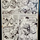 Avengers #51 pg. 8 by John Buscema 11x17 FRAMED Original Art Print Marvel Comics