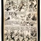 Swamp Thing #6 pg. 15 by Bernie Wrightson 11x17 FRAMED Original Art Poster DC Co