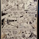 Avengers #75 pg. 9 by John Buscema 11x17 FRAMED Original Art Print Marvel Comics