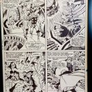 Avengers #51 pg. 6 by John Buscema 11x17 FRAMED Original Art Print Marvel Comics