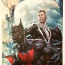 Batman Beyond & Superman Art Print by Stanley "Artgerm" Lau, New DC Comics cards