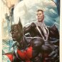 Batman Beyond & Superman Art Print by Stanley "Artgerm" Lau, New DC Comics cards